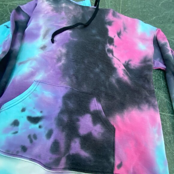 Tie Dye Hoodie size small from Brushed Sweatshirt Boho - Picture 9 of 10